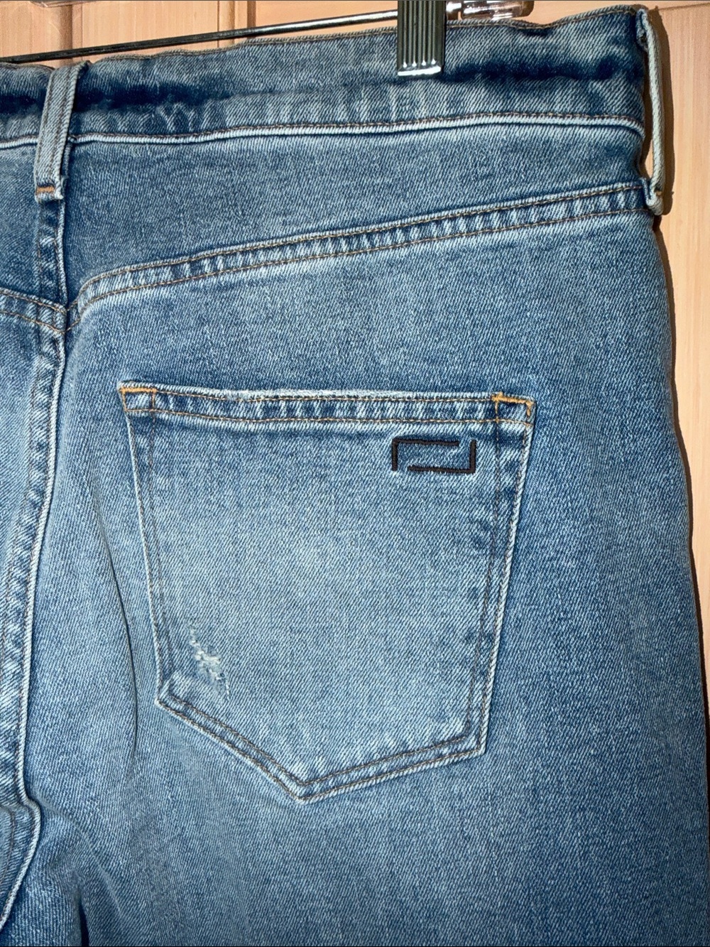 AYR Light Blue Straight Leg Denim Jeans - Picture 4 of 12